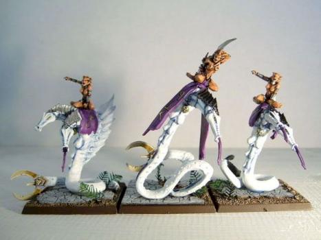 Slaanesh Pleasureseekers (unit 2) by Tim F