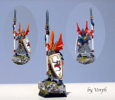 Haut Elf Champion des Lanciers by vorph