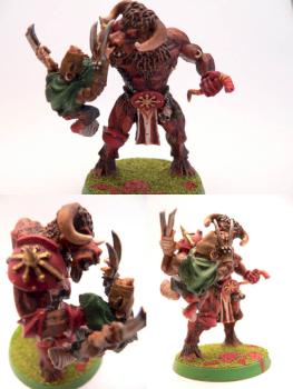 BloodBowl Minotaur by the real hnk