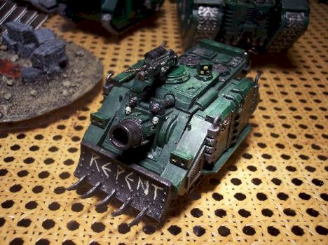Space Marine Vindacator by VashZero