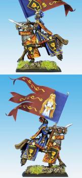 Bretonnia Standard Bearer by MiG