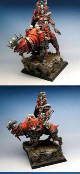 Chaos Lord on Jugernaut by Jamie