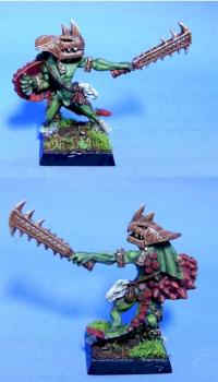 Alextheartist Vs Cybersquig Speedpainted Skink by PaintoffChallengeRef