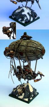 Dwarf air balloon by Johan