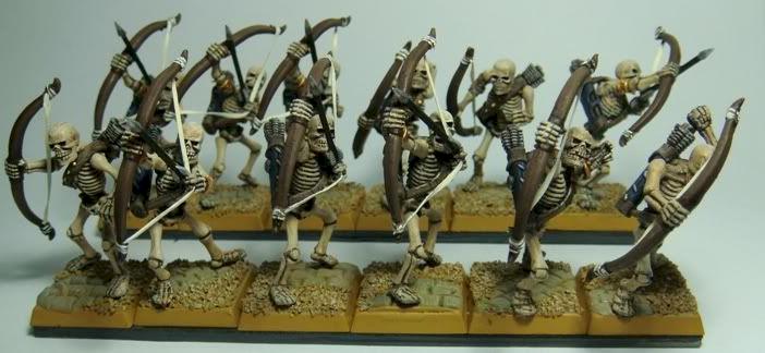 Tomb king skeleton archers by Darkmaw
