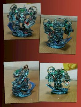 Ork Waaaghboss in Megaarmour by Kleiner Zorn