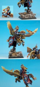 WARHAMMER Bretonnian Pegasus Knight by rene