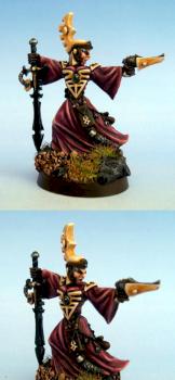 Eldar Warlock by Johan