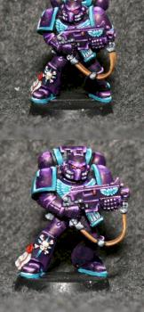 Space Marine - Amethyst Guard by CriticalEffectGames