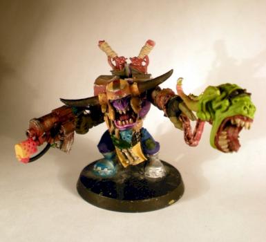 Badmoon Ork warboss WIP by karp