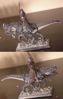 Dark elf cold one knight by moetry