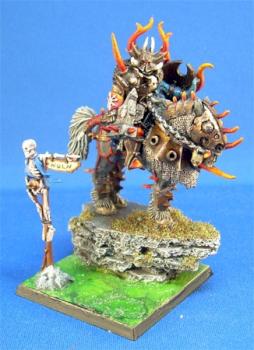 Chaos Lord On Daemonic Mount by mpstudio