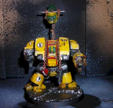 Imperial Fist Dread by Max Vebaneta
