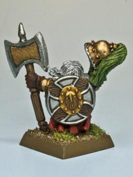 Dwarf lord rear view by saltpappa