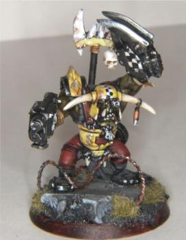 Badmoon Space Ork Nob by KhlauKolash