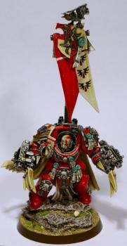 Kratos Corax - blood Ravens Master of the chapter 01 by brainless