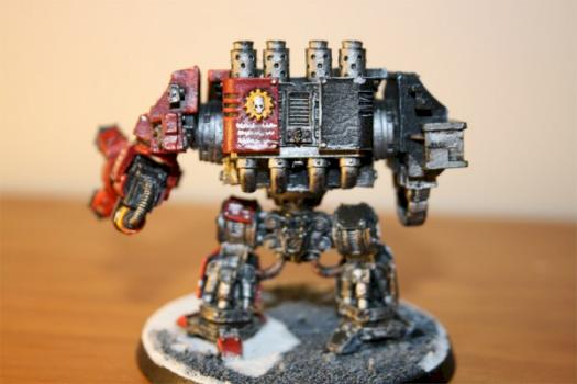blood angel dreadnought by Havokas