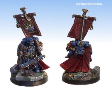 ultramarines captain by miniatureheaven