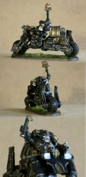 Chaplain on bike II by w4yw4rd