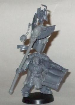 Dark Angels Space Marine Librarian Converted by ILL FATED USHER