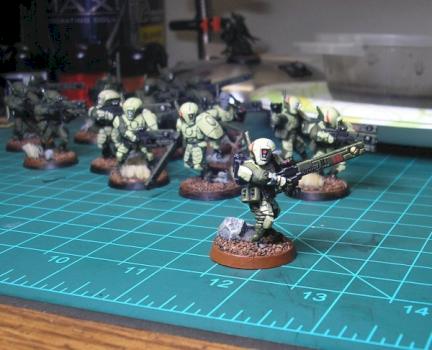 Tau Firewarrior Paint Scheme by BigJ
