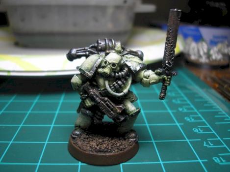 Warhammer 40k Nurgle Champion by Koltin