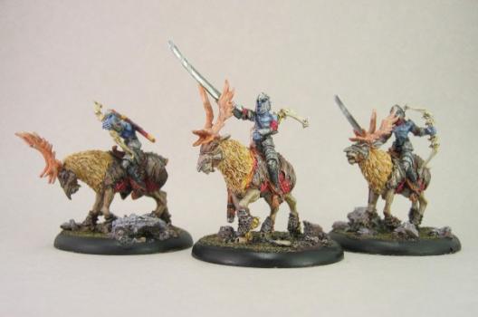 Legion of Everblight Raptor Cavalry by rampsputant