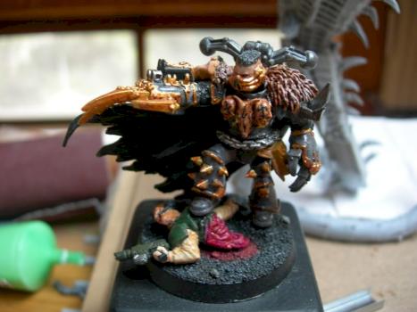 Khainax, Iron Warriors's Warlord by Alby the Slayer