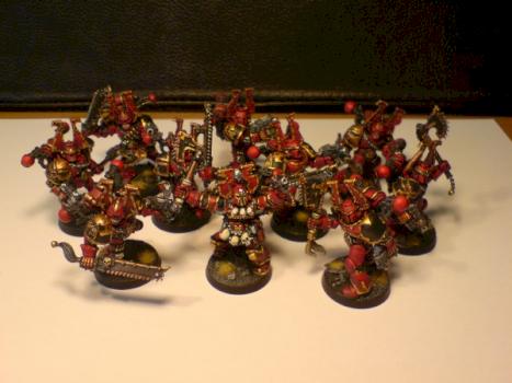Khorne Beserkers by Tyrian