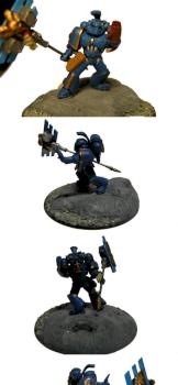 Ultramarine librarian by spyonicle