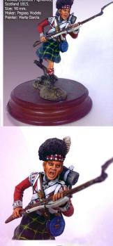 Gordon Highlander  Scotland 1815 Escoces 90mm by gothicarmy