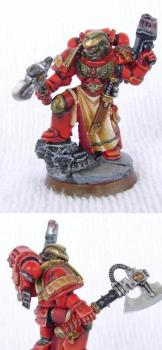 Space Marine Blood Angel Veteran by hansolo