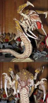 Tyranid hive tyrant. carnifex or Red Terror by peternlaurie