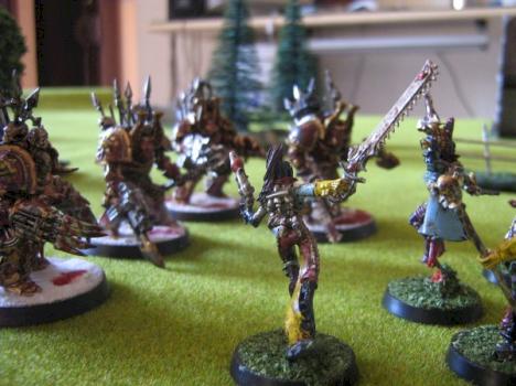 Terminator of Khorne Vs Harlequins by Thorh666