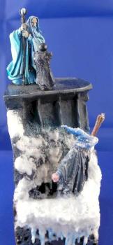 Saruman / Gandalf. German Golden Demon 07 duel (other view) by Darklapinou