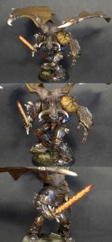 WH40k Chaos Daemon Prince by DrumAndBass