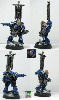 Veteran Marius of Ultramarines by Idler studio