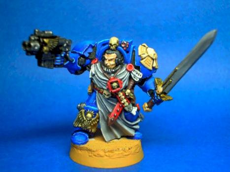 Space Marine Terminator Captain by Gusarov