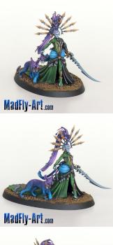 Yvraine, Emissary of Ynnead by MadFlyArtStudio