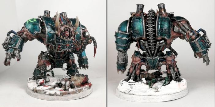 Alpha Legion Hellbrute by Sad_Dzen