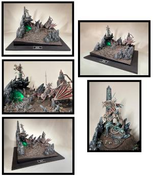 Warhammer Army Display Board by Bleep Bloop