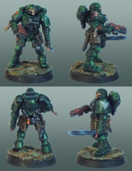 Dark Angels Primaris Reiver by Noxred