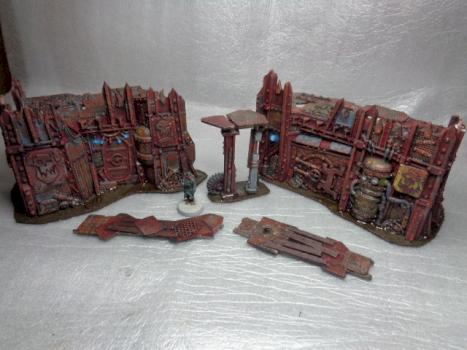 kill team octarius building scenery lot 1 by thecat
