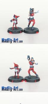 Jazz & Billie by MadFlyArtStudio