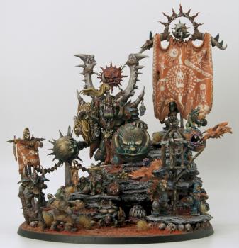 Urknod Ironfist - Ironjawz megaboss by cerebralerebus