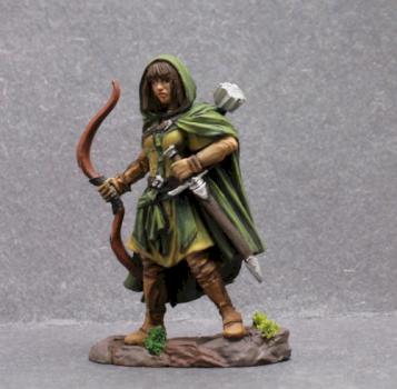 Dark Sword Female Ranger with Bow by superbug983