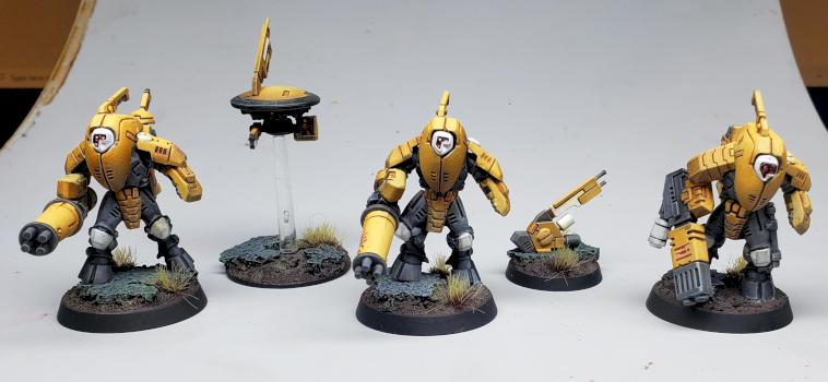 XV25 Stealth Battlesuits by DerpyDewey