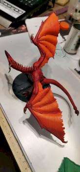 Dark Souls - Red Dragon by maldreidor