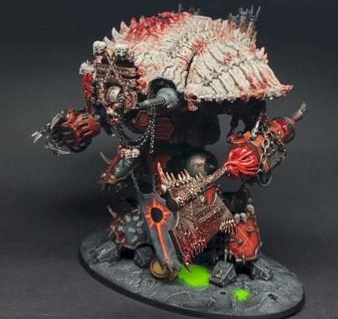 Khorne Chaos Knight by Szczur22