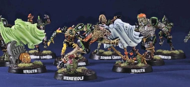Necromantic Horrors (Blood Bowl) by Tiger Graffiti